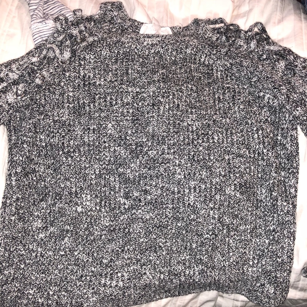 Long Sleeve Crossed Shoulders